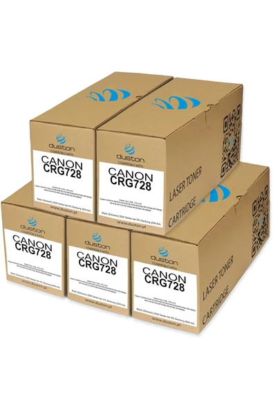 Canon 278A/CRG728 MF 4410 MF4430 MF4450 MF4550d MF4570dn MF4580dn 5Lİ PAKET ürün görseli 1