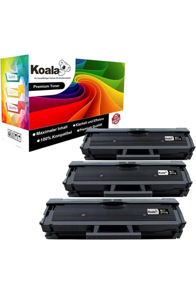 Samsung MUADİL MLT-D111S for Xpress M2070FW M2026 M2070W M2020 Printer (Black, Pack of 3)ADET ) ürün görseli 1