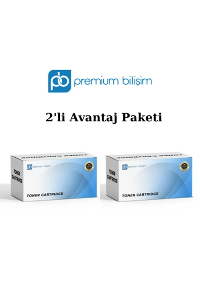 PremiumBilişim HP Lazer MFP 135a 135w 135r 137fnw HP Lazer 107a/ HP 106A W1106A 106A W1106A Toner (Çipli) 2'li ürün görseli 1