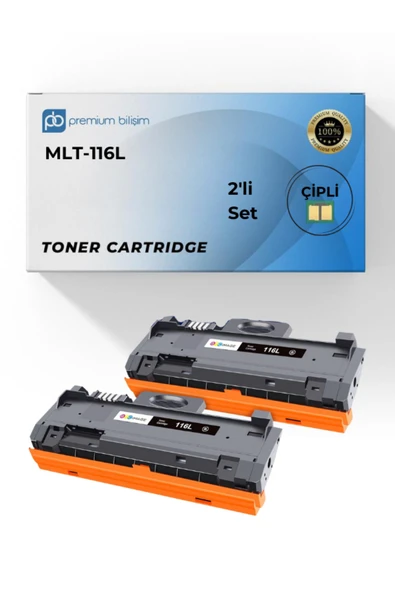 Samsung MLT D116L Muadil 2 Adet -Xpress SL-M2835DW M2825ND M2825DW M2885FW M2675FN M2875FD M2625 M2626 M2676 ürün görseli 1