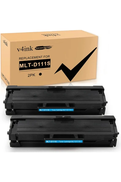 Samsung MLT-D111S  Toner Samsung SL-M2026 M2026W M2070W M2070FW M2071 M2071FH M2071HW M2020W M2020 2Lİ PAKET ürün görseli 1