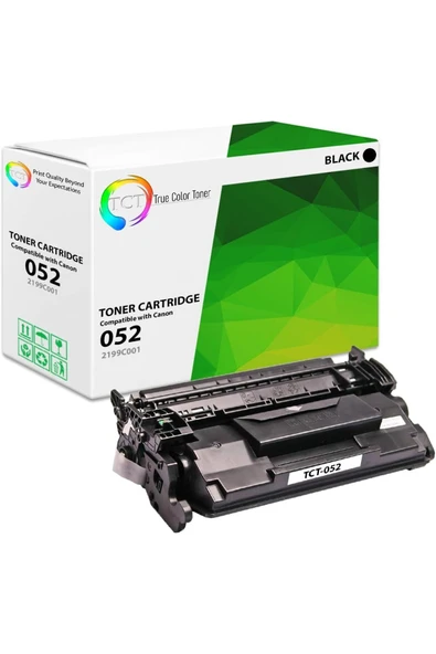 Canon CRG-052 052 Siyah Works with Canon MF424dw MF426dw MF429dw, LBP214dw LBP215dw Printers(3100 SAYFA) ürün görseli 1