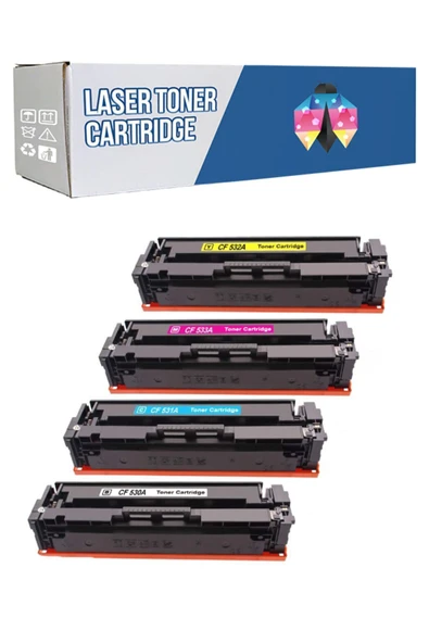 SAFİRİNK Safir Toner Hp 131A-CF210A-CF211A-CF212A-CF213A Pro 200 MFP M276nw 1 Set Muadil Toner ürün görseli 1