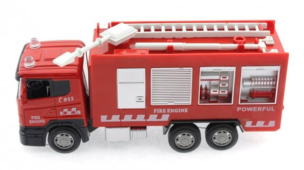 Die Cast Sürtmeli Söndürücü İtfaiye Aracı - Resim 4