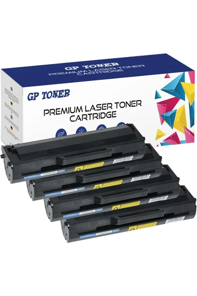 Samsung ML-1660 ML-1665 ML-1666 ML-1670 ML-1672 SCX-3000 SCX-3200 SCX-3200   (4x Black Toner) ürün görseli 1