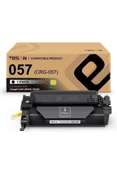 Canon 057 CRG-057 Toner for use with MF445dw  LBP226dw LBP227dw  MF449dw MF445 LBP226 LBP227 ürün görseli 1