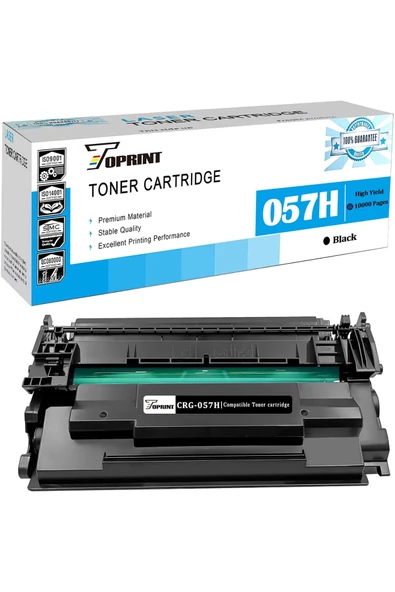Canon CRG057H LBP236dw MF445dw LBP226dw MF455dw MF448dw MF449dw MF443dwBP223dw MF455dw /ÇİPSİZ ürün görseli 1