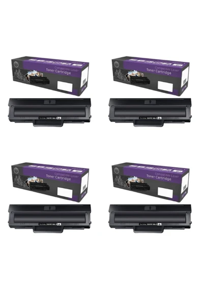 QUEEN Hp 106a-w1106a Muadil M107-mfp135-mfp137 Çipli Muadil Toner 4'lü Paket ürün görseli 1