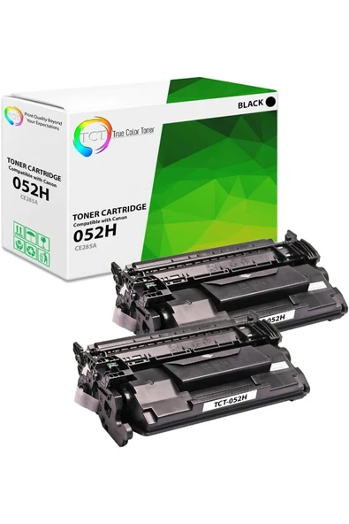 Canon 052H SİYAH High Yield Canon ImageClass MF426dw MF424dw LBP214dw Printers (9,200 SAYFA)-2 ADET ürün görseli 1
