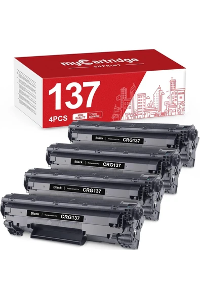 Canon 137 CRG137 - CRG 737 (4 ADET)  MF211 MF212w MF216n MF217w MF227dw  MF242dw MF244dw MF247dw Printer ürün görseli 1