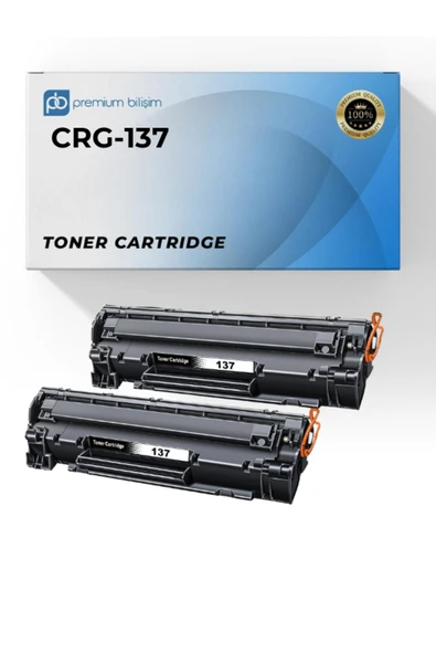 Canon CRG-737 CRG737  ImageClass D570 MF232W MF227dw MF229dw MF244dw MF212dw MF236n 2'Lİ SET ürün görseli 1