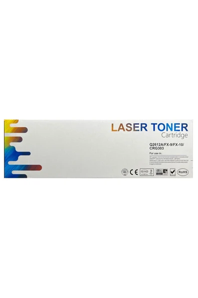 TONER CARTRIDGE 12a Q2612a/fx-9/fx-10/crg303 Muadil Toner ürün görseli 1