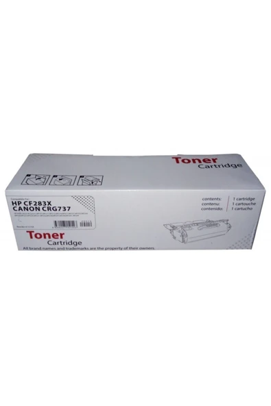 xbox Hp Cf283x Canon Crg737 Toner ürün görseli 1