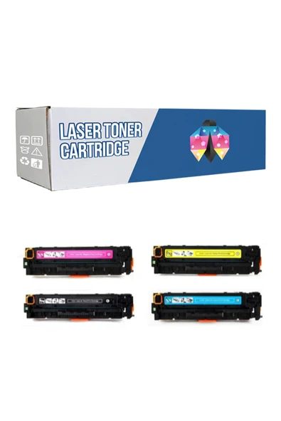 SAFİRİNK Toner Canon CRG-067 Canon - LBP-631Cw - MF-651Cw - MF-655Cdw CMYK 1 Set Çipsiz Muadil Toner ürün görseli 1