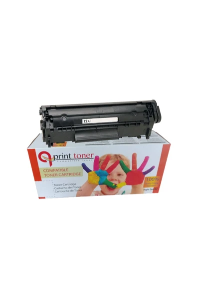QPRiNT Fx10 Muadil Toner 1010 1012 1015 1018 1020 1022 3015 3020 M100 M1319 Lbp2900 Lbp3000 ürün görseli 1