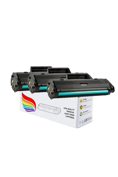 inkwell Hp Mfp137fnw 106a Toner W1106a Chipsiz Muadil Toner 3 Lü Paket ürün görseli 1