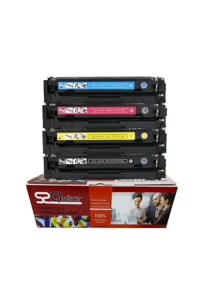 Qstar Hp 203a Cf540 Set Muadil Toner ürün görseli 1