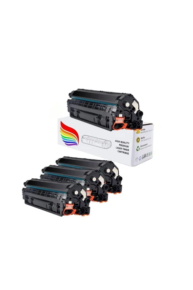 inkwell İnkwell Hp Laserjet Pro Mfp M127FN 83A Muadil Toner 4'lü Paket ürün görseli 1