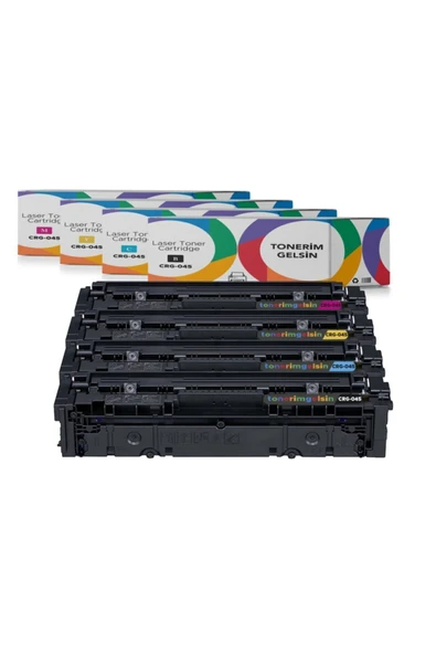 Canon Crg-045 Set Takım Toner- I-sensys Mf-634cdw/635cx/636cdwt Toner ürün görseli 1