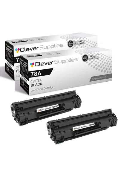 HP 78A Black M1536 P1566 P1606DN M1530MFP M1536DNF PRO M1536DNF PRO P1566 PRO P1606DN 2 Set ürün görseli 1
