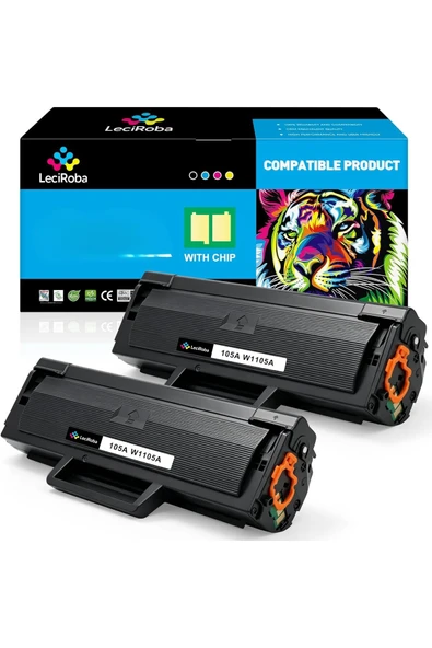 HP MFP 135A 135W 137FNW 107A 107W Printer (2 Black) ürün görseli 1