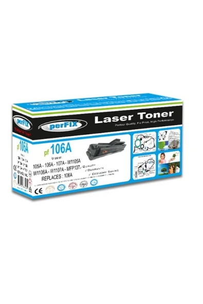 Hp 106A Black Siyah 1.000 Sayfa Toner W1106A ürün görseli 1
