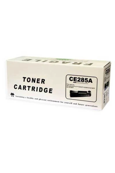 OEM FRAGILE HP/CANON CE285A/CB435A CRG-725 85A 1600SAYFA SİYAH MUADİL TONER ürün görseli 1
