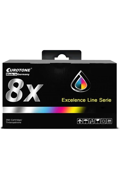 Canon PİXMA Gı-490 MUADİL Mürekkep Seti - (2 TAKIM) 8 ADET  G3400/g3410/g3411/g3415/g4400/g4410/g4411 ürün görseli 1