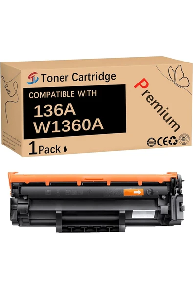 HP 136A TONER Laserjet M211d M211dw MFP M236d M236sdn M236dw M236sdw Printers ürün görseli 1