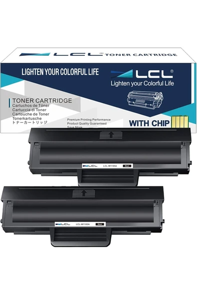 HP Compatible MFP 137fnw 137fwg 135a 135ag 135fnw 135r 135w 135wg 107a 107r 107w (2-Pack) ürün görseli 1