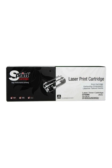 HP Sprint  Cf226x / 26x Muadil Toner (m402d, M402n, M402dn, M402dw, M402dne, M426dw, M426fdn, M426fdw) ürün görseli 1