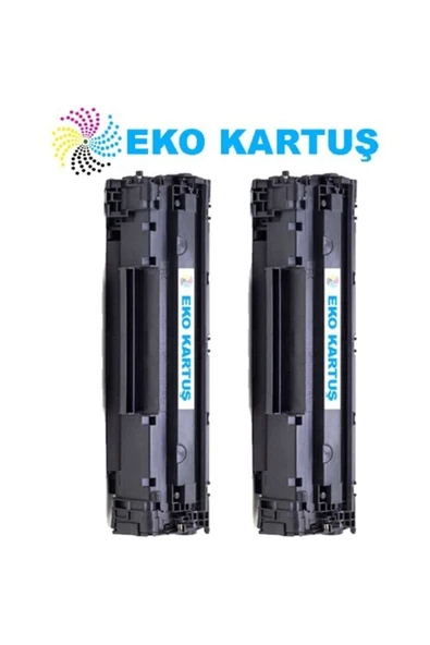 EKO KARTUŞ Hp 85a (ce285a)ekonomik Avantajlı 2’li Paket Muadil Toner (1600 Sayfa) Hp P1102 M1132 M12 ürün görseli 1