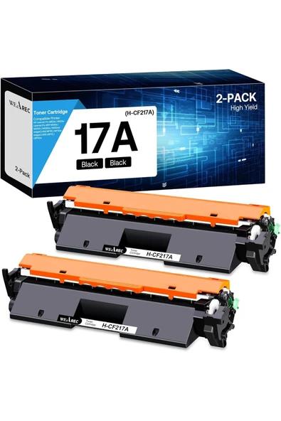HP 17A TONER with Laserjet Pro MFP M130a M130fn M130fw M130nw Laserjet Pro M102a M102w(Black, 2-Pack) ürün görseli 1