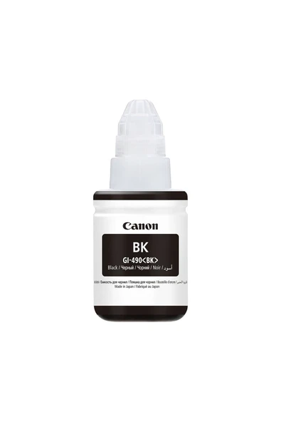 Sanzio Canon Gı-490 Siyah Muadil Mürekkep 6000 Sayfa 135ml ürün görseli 1