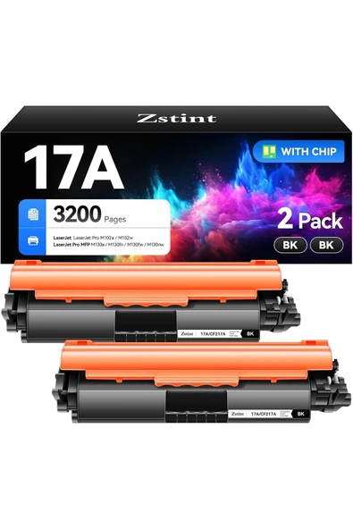 HP CF217A Toner Cartridges LaserJet Pro MFP M130fn M130fw M130nw M130a M102w M102a M130 M102 ürün görseli 1