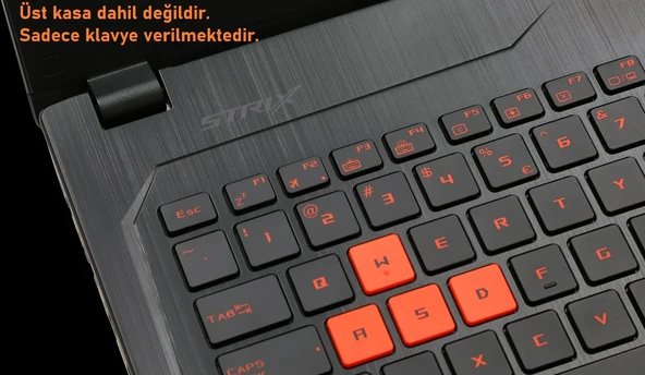 Asus ROG STRIX GL702VT Klavye Işıklı ürün görseli 1
