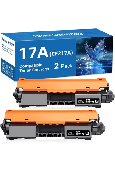 HP CF217A Compatible for MFP M130a M130fn M130fw M130nw M102a M102w Printers (2-Black) ürün görseli 1