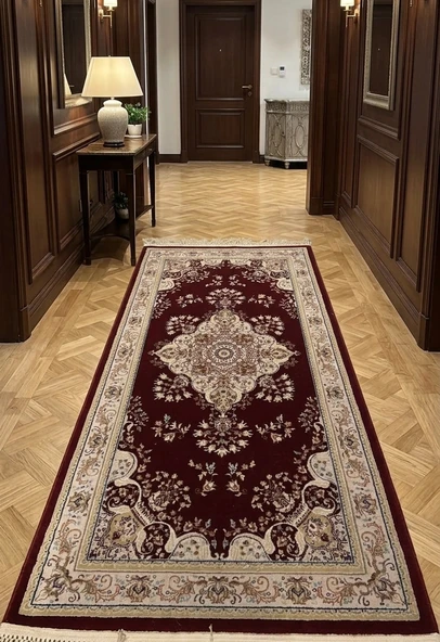 Merinos Halı Yolluk Etnik Desen 80x150 cm ürün görseli 1