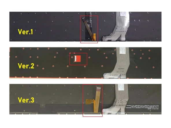 Asus G712LV-H7005 Klavye Işıklı (RGB) V1 ürün görseli 1