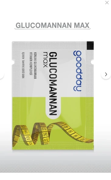 Goodday Glucomannan 30 Saşe - 4000 Mg Glucomannan ürün görseli 1