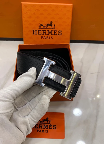 hermes kemer silver toka siyah ürün görseli 1