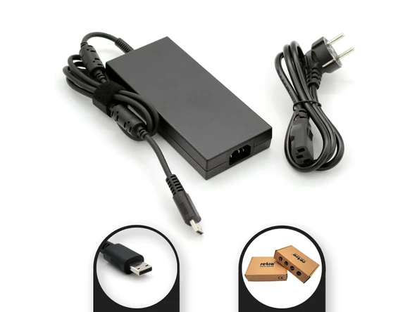 MSI 20V 12A 240W 4 Pinli USB Tip Adaptör RETRO Adaptör RETRO ürün görseli 1