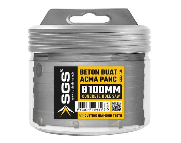 Sgs Beton Buat Açma Panç 100 mm SGS1936 ürün görseli 1
