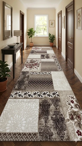 Merinos Halı Akrilik Dokuma 100x500 Yolluk Halı ürün görseli 1