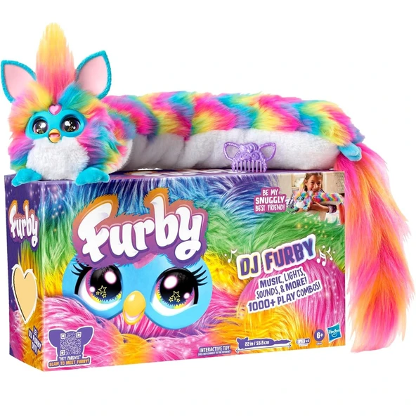 Furby DJ Furby İnterakti̇f Peluş Gökkuşağı ürün görseli 1