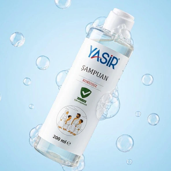 Kokusuz Saç Şampuanı | Hac Umre İhram Kullanımına Uygun Parfümsüz Şampuan 200 ml. ürün görseli 1
