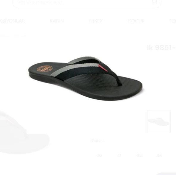 CEYO Erkek Parmak Arası Terlik 9851-6 ürün görseli 1
