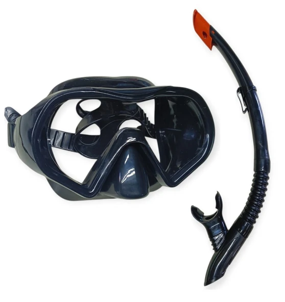 Star Diving Siyah Dalış Maskesi ve Snorkel Yetişkin - 51723 ürün görseli 1