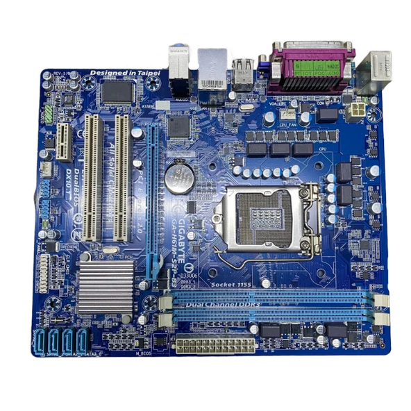 GİGABYTE GA-H61M-S2P-B3 H61 LGA SOKET 1155PİN DDR3 mATX ANAKART(2 EL YENİLENMİŞ ÜRÜN) ürün görseli 1