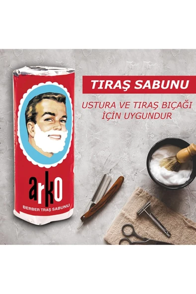 12'Li Tıraş Sabunu 12X75 Gr - Resim 3